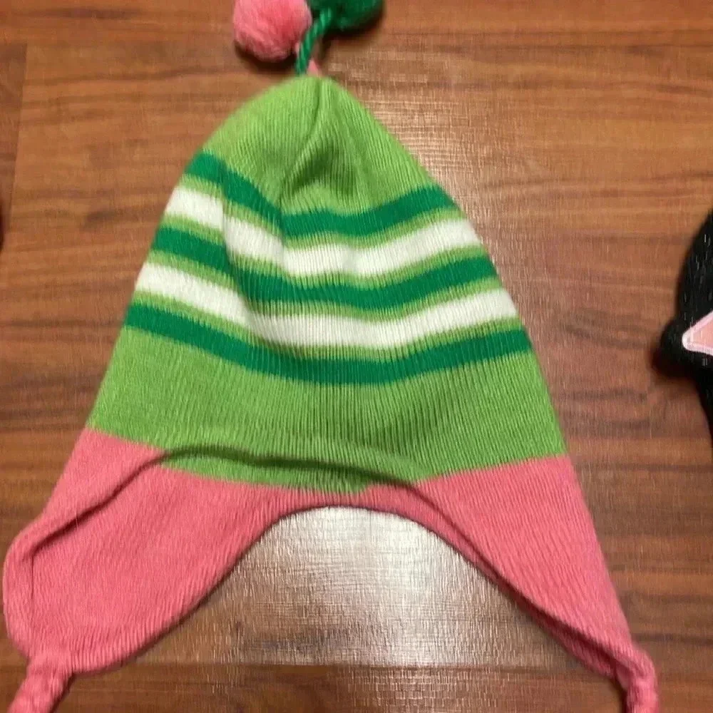 Bundle of baby winter beanies